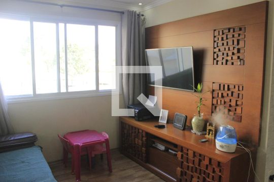 Sala  de apartamento para alugar com 2 quartos, 60m² em Jardim Nova Taboao, Guarulhos