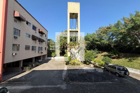 Sala - Vista de apartamento à venda com 2 quartos, 46m² em Taquara, Rio de Janeiro