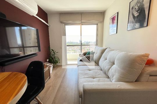 Sala de apartamento à venda com 2 quartos, 52m² em Jaguaré, São Paulo