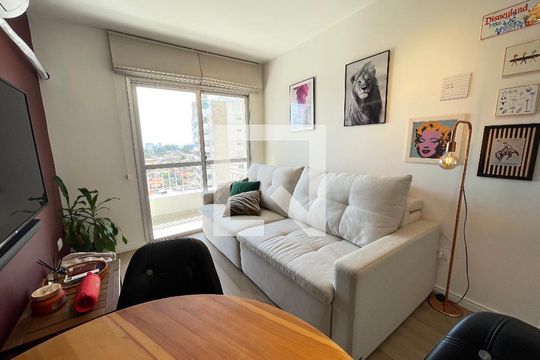 Sala de apartamento à venda com 2 quartos, 52m² em Jaguaré, São Paulo