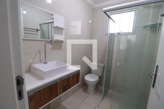 Banheiro  de apartamento para alugar com 2 quartos, 47m² em Jardim Florestan Fernandes, Ribeirão Preto
