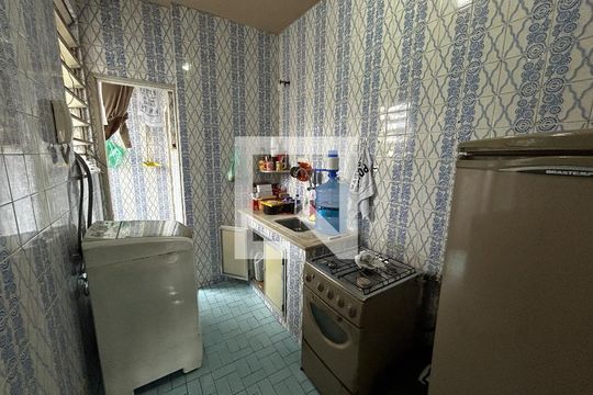 Cozinha de apartamento à venda com 2 quartos, 50m² em Piedade, Rio de Janeiro