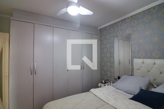 Quarto 1 - Suíte de casa de condomínio à venda com 3 quartos, 73m² em Jardim Borborema, São Bernardo do Campo