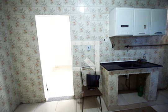 Cozinha de casa para alugar com 2 quartos, 40m² em Jardim América, Rio de Janeiro