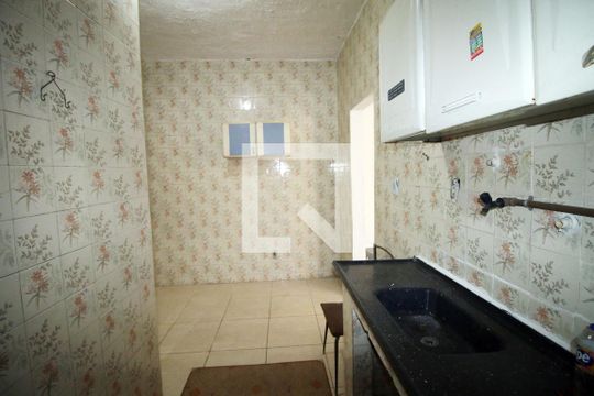 Cozinha de casa para alugar com 2 quartos, 40m² em Jardim América, Rio de Janeiro
