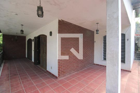 Sala - Varanda de casa de condomínio para alugar com 4 quartos, 376m² em Anil, Rio de Janeiro