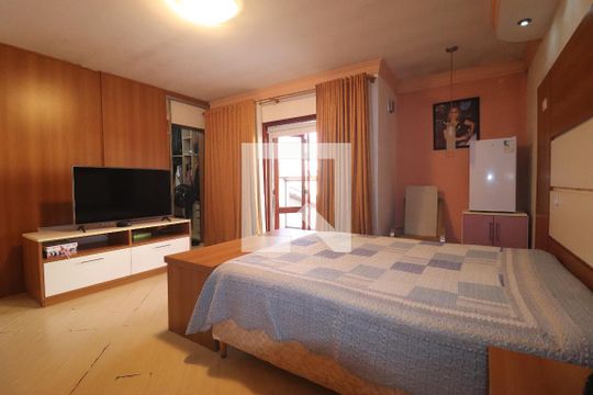 Quarto 1 suíte de casa à venda com 3 quartos, 252m² em Parque Marajoara, Santo André
