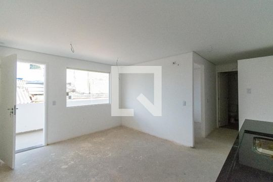 Sala/Cozinha de apartamento à venda com 1 quarto, 33m² em Vila do Encontro, São Paulo