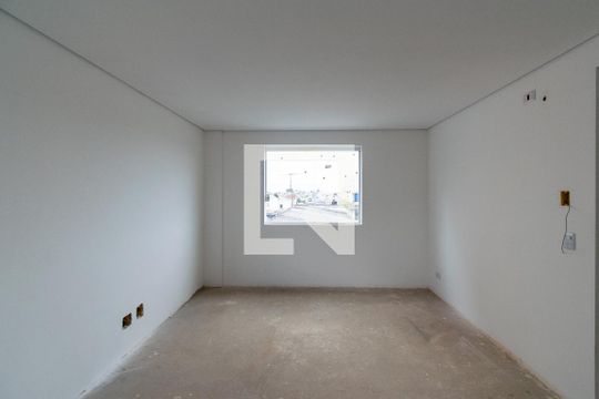 Sala/Cozinha de apartamento à venda com 1 quarto, 34m² em Vila do Encontro, São Paulo