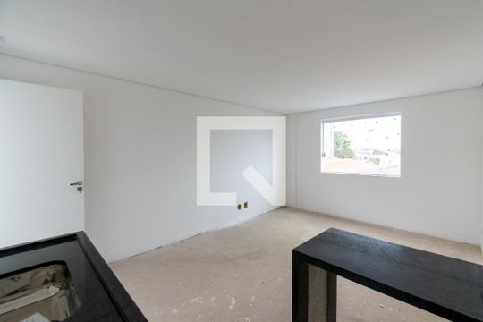 Sala/Cozinha de apartamento à venda com 1 quarto, 34m² em Vila do Encontro, São Paulo