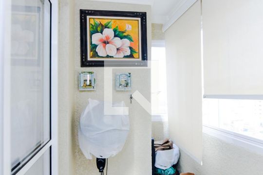Varanda da Sala de apartamento à venda com 2 quartos, 62m² em Vila Rosalia, Guarulhos