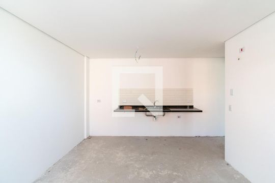 Sala/Cozinha de apartamento à venda com 1 quarto, 36m² em Vila do Encontro, São Paulo