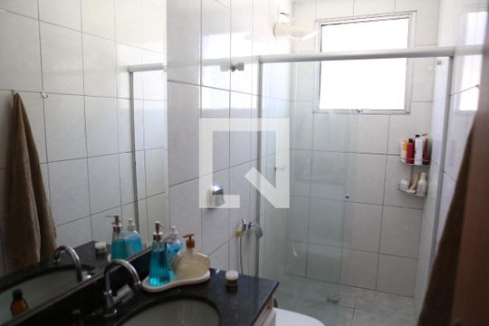 Suite Quarto 1 de apartamento à venda com 3 quartos, 111m² em Bairro da Glória, Contagem