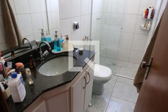 Suite Quarto 1 de apartamento à venda com 3 quartos, 111m² em Bairro da Glória, Contagem