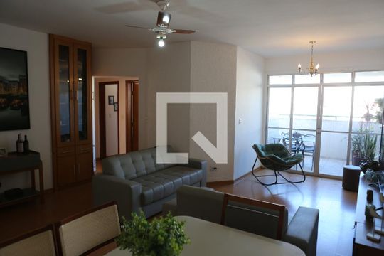 Sala de apartamento à venda com 3 quartos, 111m² em Bairro da Glória, Contagem