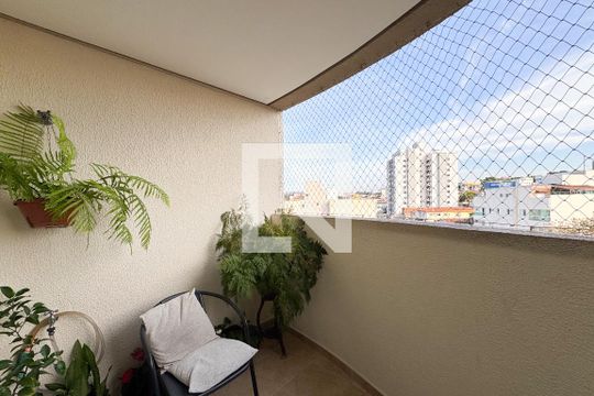 Sacada  de apartamento à venda com 3 quartos, 105m² em Baeta Neves, São Bernardo do Campo