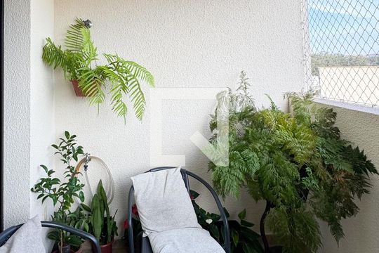 Sacada  de apartamento à venda com 3 quartos, 105m² em Baeta Neves, São Bernardo do Campo