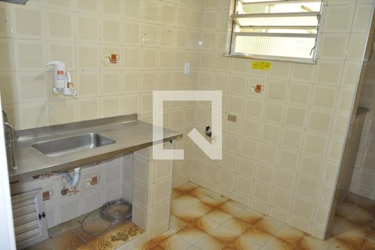 Cozinha/Área de serviço de apartamento para alugar com 1 quarto, 42m² em Engenho de Dentro, Rio de Janeiro