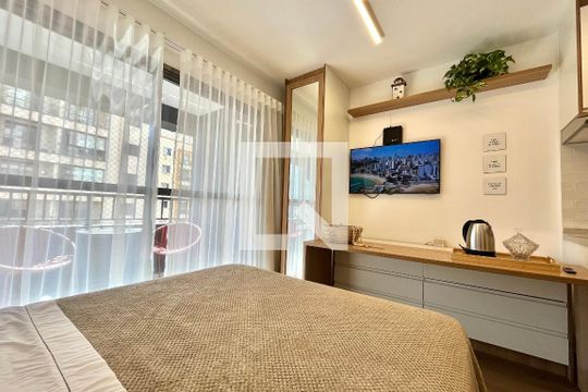 Sala/Quarto de kitnet/studio para alugar com 1 quarto, 24m² em Vila Mascote, São Paulo