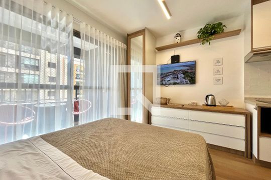 Sala/Quarto de kitnet/studio para alugar com 1 quarto, 24m² em Vila Mascote, São Paulo