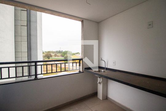 Varanda da sala de apartamento para alugar com 2 quartos, 71m² em Boa Vista, Sorocaba