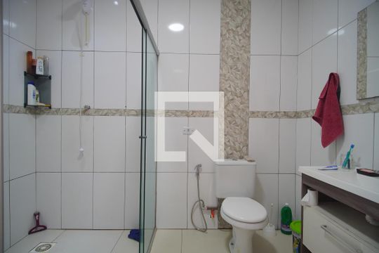 Banheiro da Suíte de casa para alugar com 1 quarto, 70m² em Boa Vista, São Leopoldo