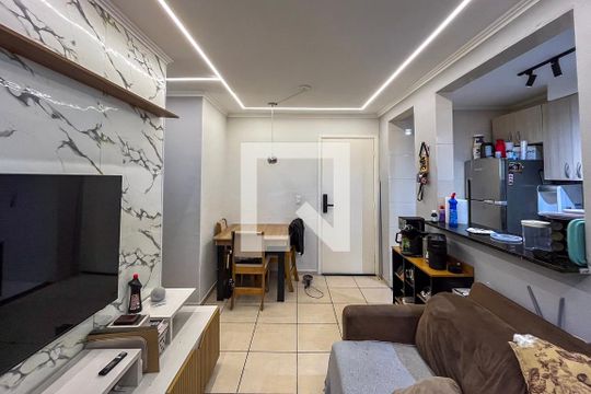 Sala de apartamento para alugar com 2 quartos, 52m² em Vila Moraes, São Paulo