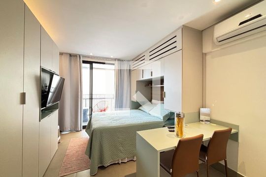 Studio de kitnet/studio para alugar com 1 quarto, 28m² em Vila Nova Conceição, São Paulo