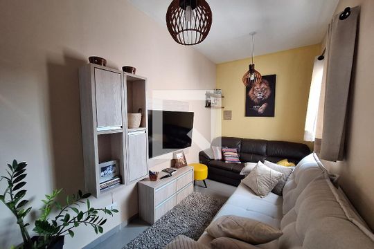Sala  de apartamento à venda com 2 quartos, 115m² em Parque das Nações, Santo André