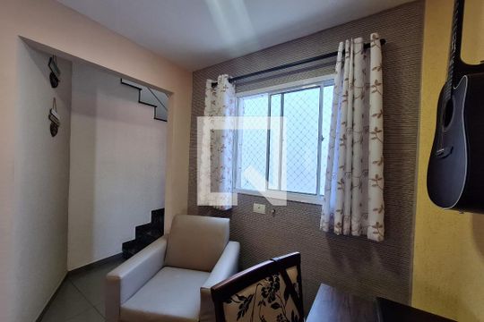 Sala  de apartamento à venda com 2 quartos, 115m² em Parque das Nações, Santo André