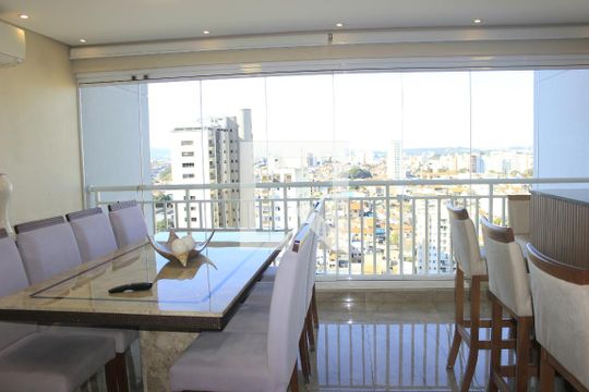 Varanda Gourmet de apartamento à venda com 2 quartos, 97m² em Jardim Santa Edwirges, Guarulhos