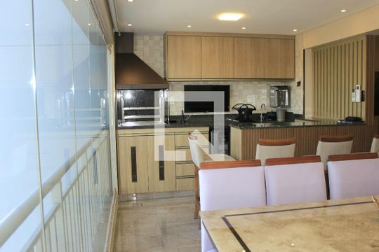 Varanda Gourmet de apartamento à venda com 2 quartos, 97m² em Jardim Santa Edwirges, Guarulhos