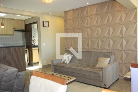 Sala de apartamento à venda com 2 quartos, 97m² em Jardim Santa Edwirges, Guarulhos