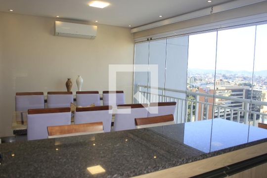 Varanda Gourmet de apartamento à venda com 2 quartos, 97m² em Jardim Santa Edwirges, Guarulhos