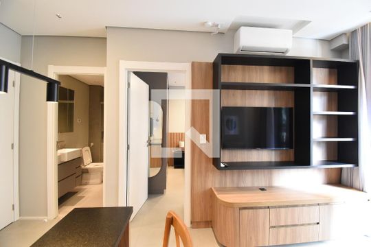Studio de kitnet/studio para alugar com 1 quarto, 34m² em Batel, Curitiba