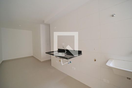 Sala/Cozinha e Área de Serviço de apartamento para alugar com 2 quartos, 39m² em Parque Boturussu, São Paulo