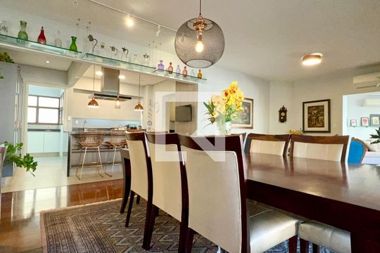 Sala de Jantar de apartamento para alugar com 4 quartos, 202m² em Paraíso, São Paulo
