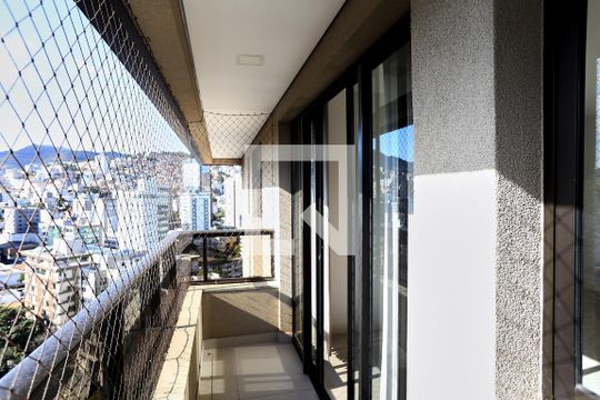 Varanda da Sala de apartamento para alugar com 2 quartos, 69m² em Santa Efigênia, Belo Horizonte