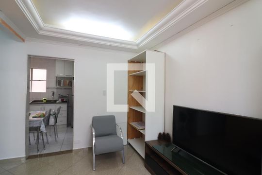 Sala  de apartamento para alugar com 2 quartos, 60m² em Rudge Ramos, São Bernardo do Campo
