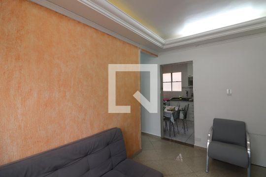 Sala  de apartamento para alugar com 2 quartos, 60m² em Rudge Ramos, São Bernardo do Campo
