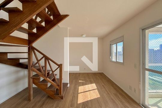 Sala  de apartamento à venda com 2 quartos, 76m² em Santo Amaro, São Paulo