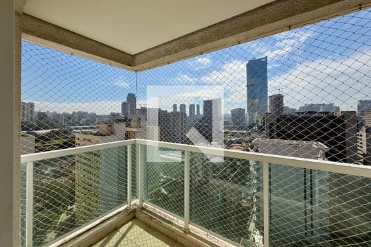 Sacada de apartamento à venda com 2 quartos, 76m² em Santo Amaro, São Paulo