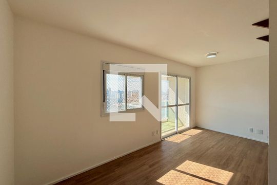 Sala  de apartamento à venda com 2 quartos, 76m² em Santo Amaro, São Paulo