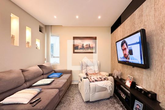 Sala de TV de casa à venda com 3 quartos, 291m² em Parque dos Passaros, São Bernardo do Campo