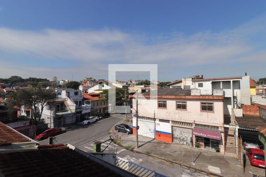 Vista da Sacada da Sala de casa para alugar com 2 quartos, 86m² em Jardim Las Vegas, Santo André