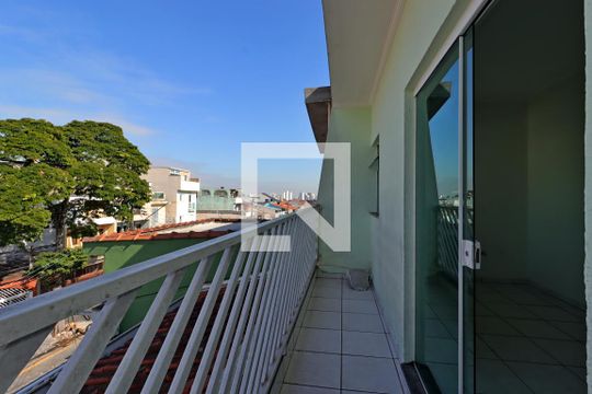 Sacada da Sala de casa para alugar com 2 quartos, 86m² em Jardim Las Vegas, Santo André