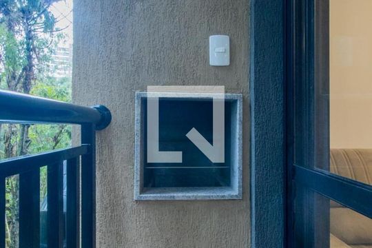 Varanda da Sala/cozinha de apartamento para alugar com 2 quartos, 44m² em Cidade Industrial de Curitiba, Curitiba