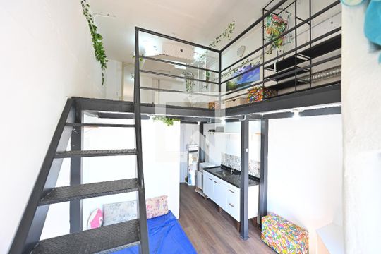 Sala/quarto de apartamento para alugar com 1 quarto, 36m² em Vila da Saúde, São Paulo