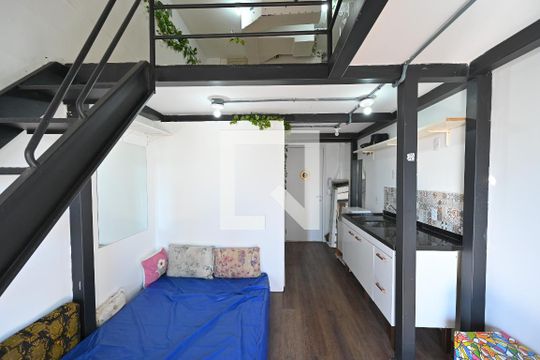 Sala/quarto de apartamento para alugar com 1 quarto, 36m² em Vila da Saúde, São Paulo