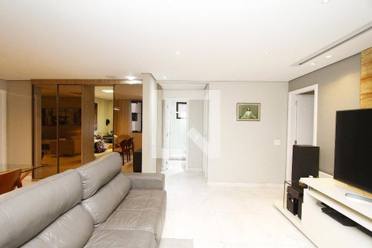 Sala de apartamento à venda com 4 quartos, 180m² em Luxemburgo, Belo Horizonte